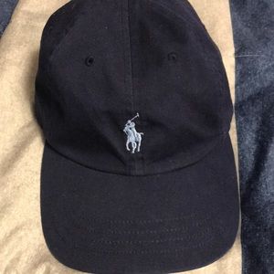 Polo strap back baseball hat